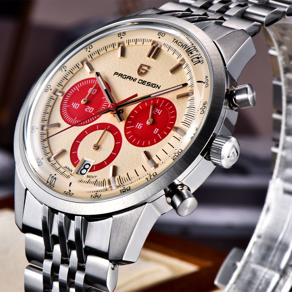 PAGANI DESIGN Nowy Męski Zegar – Chronograph Sport Watch recenzja i cena