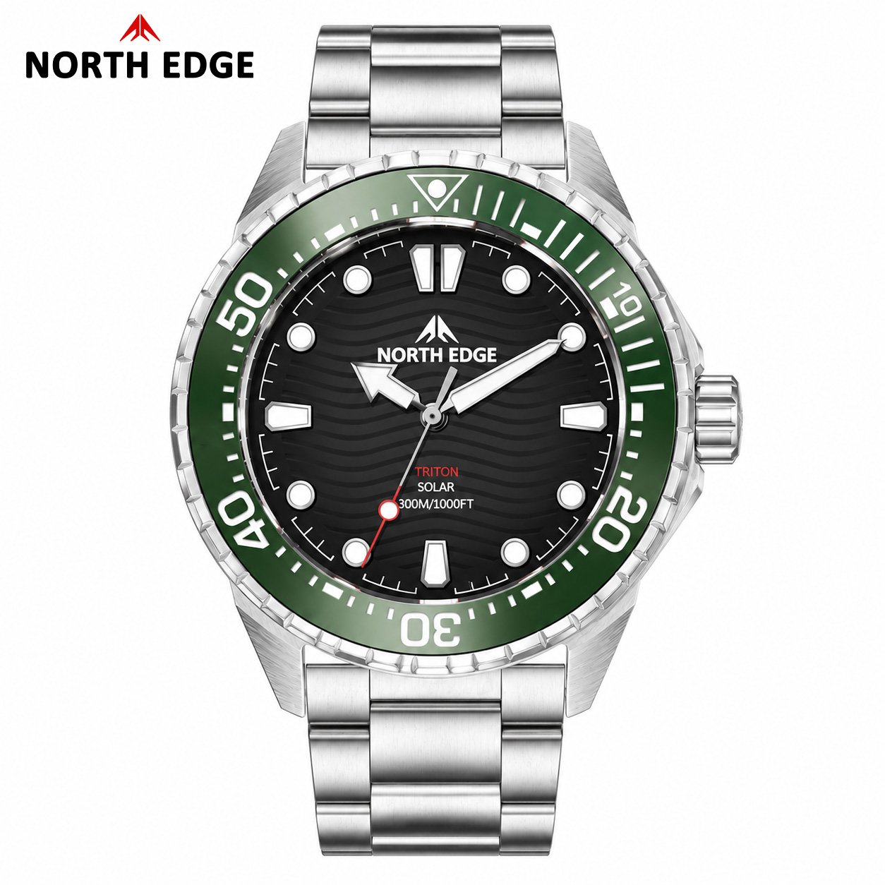Zegarek nurkowy North Edge TRI – Solar Powered Watch recenzja i cena