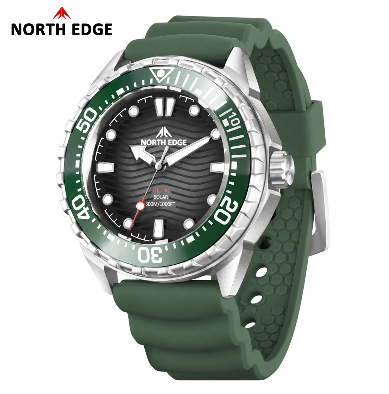 Zegarek nurkowy North Edge TRI – Solar Powered Watch recenzja i cena