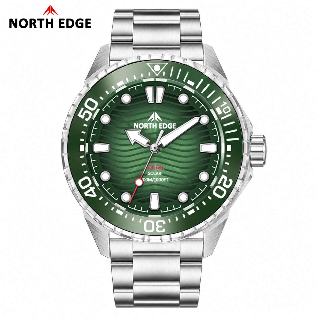 Zegarek nurkowy North Edge TRI – Solar Powered Watch recenzja i cena