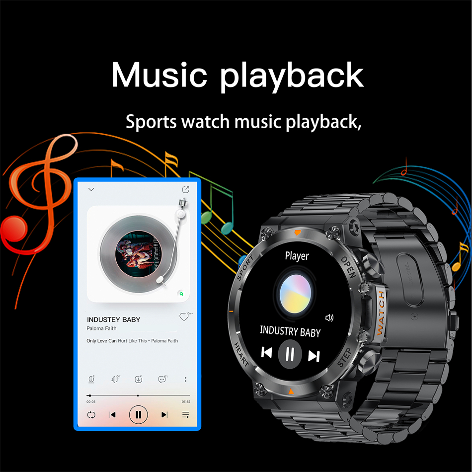 NOWY Smartwatch dla Mężczyzn 2 – Smartwatch Health Watches recenzja i cena