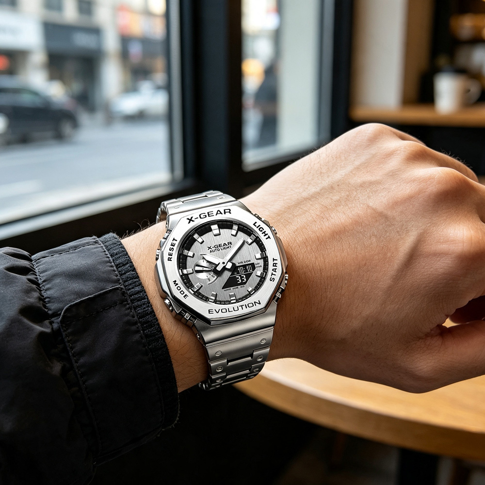 X-GEAR Cyfrowy Zegarek Sportow – Smartwatch Digital Watches For Women recenzja i cena