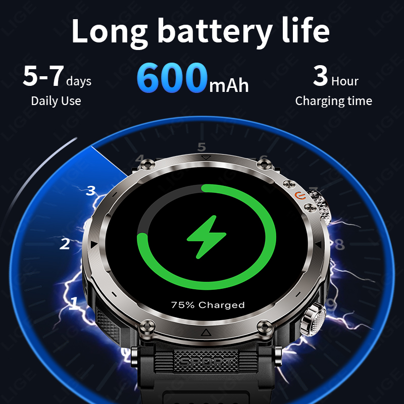 Nowy wojskowy smartwatch outdo – Smartwatch Watches Smart recenzja i cena