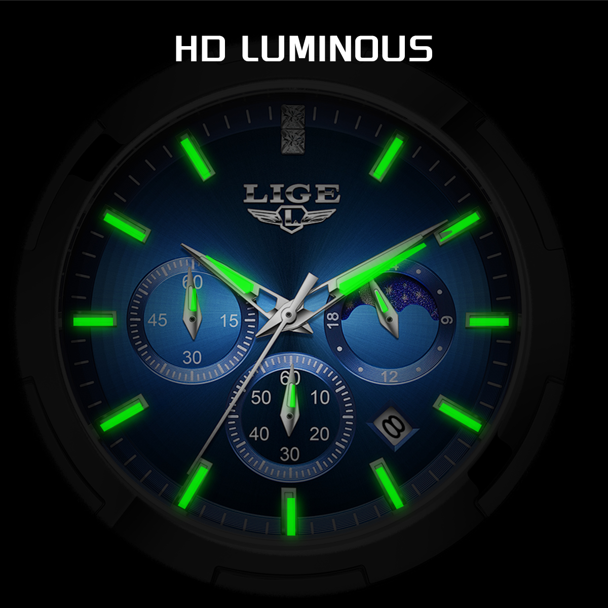 Zegarek damski LIGE, luksusowa – Smartwatch Ladies Watches Branded recenzja i cena