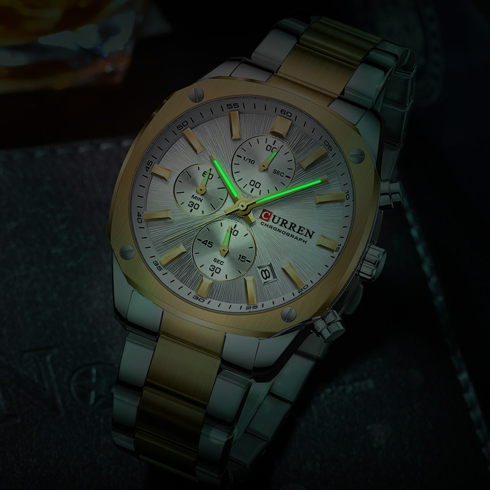 CURREN Nowoczesny męski zegare – Chronograph Sport Watch recenzja i cena