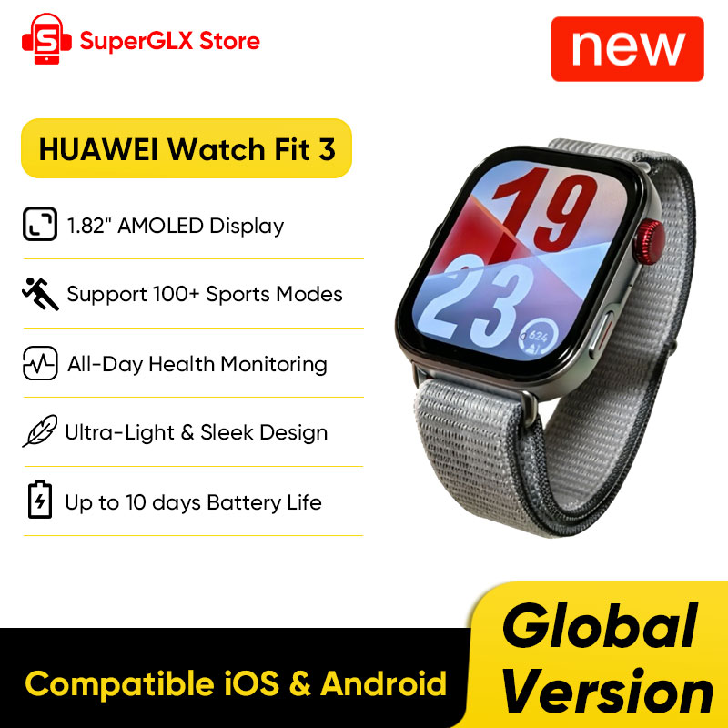 【US Express】HUAWEI Watch Fit 3 – Smartwatch Health Watches recenzja i cena