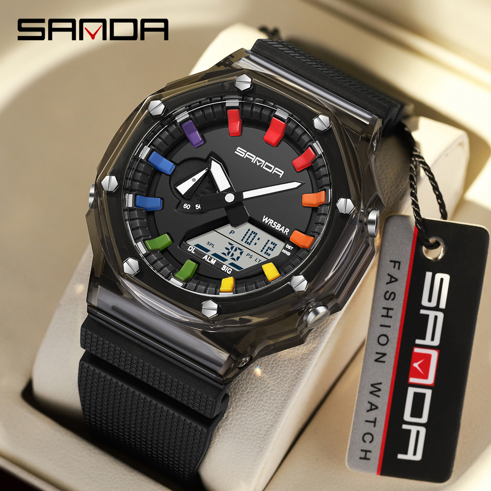 Zegarek męski SANDA 3341 Digit – Smartwatch Army Watches For Men recenzja i cena
