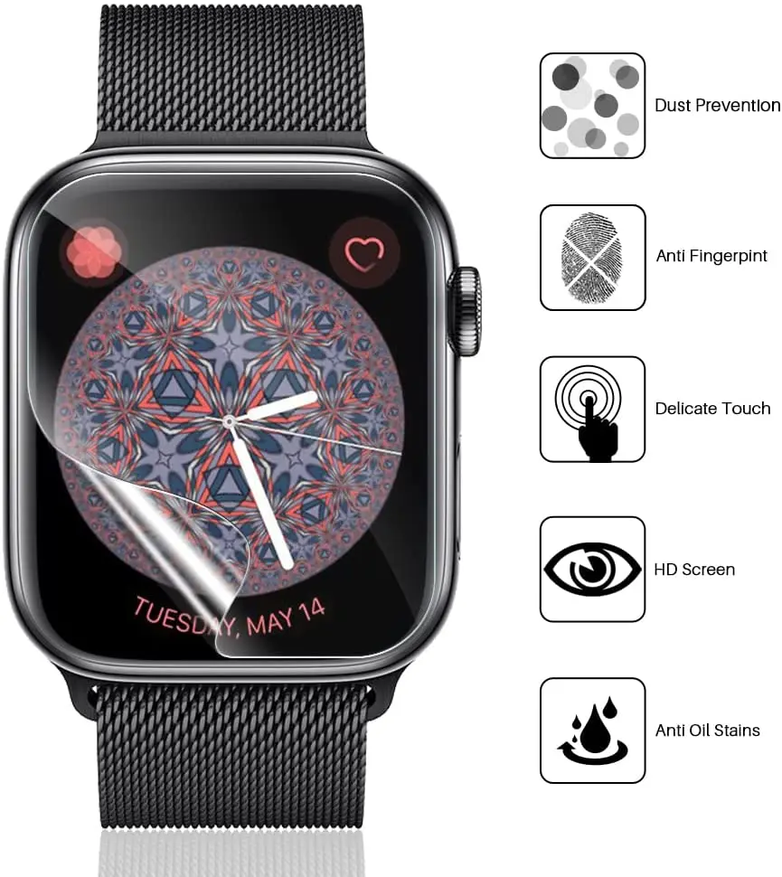 Osłona ekranu do Apple Watch S – Smart Watch Screen Protector recenzja i cena