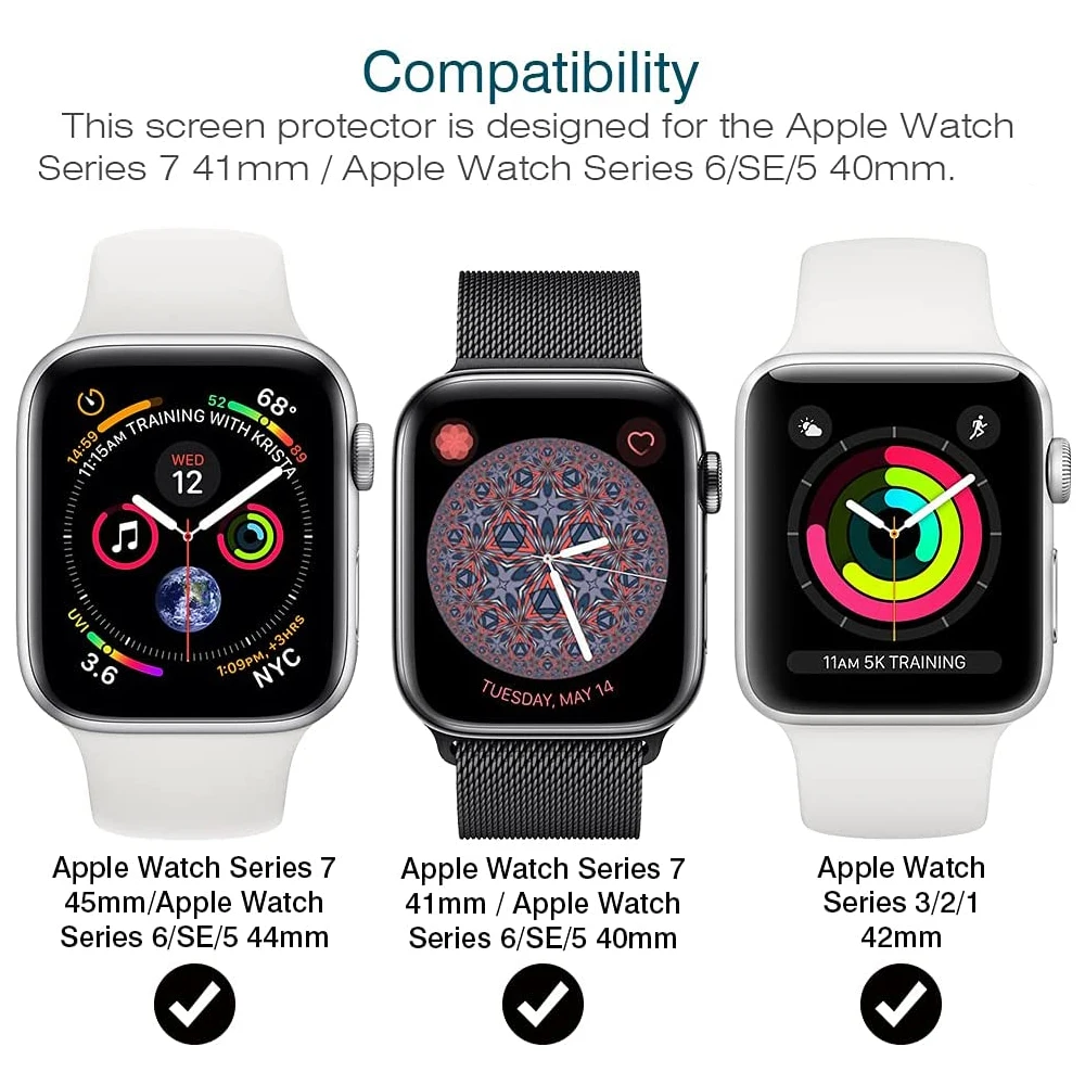 Osłona ekranu do Apple Watch S – Smart Watch Screen Protector recenzja i cena