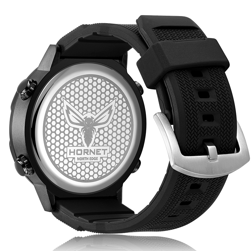 NORTH EDGE męski inteligentny  – Smartwatch Army Watches For Men recenzja i cena