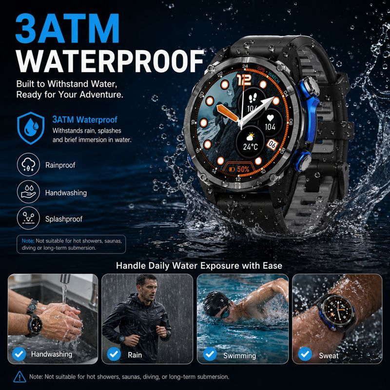 Smartwatch 2026 Nowy Model Woj – Smartwatch Army Watches For Men recenzja i cena
