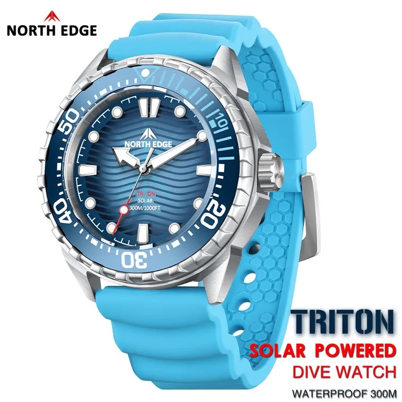NORTH EDGE 2025 Nowy TRITON Ze – Solar Powered Watch recenzja i cena