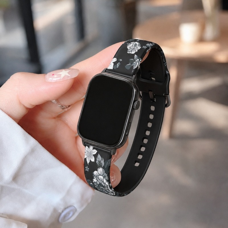 Miękki silikonowy pasek do zeg – Smartwatch Vintage Watches For Women recenzja i cena